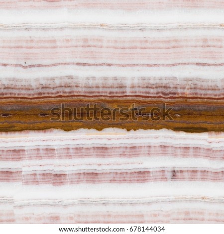 Red and brown onyx decorative stone texture.  square background, tile ready. High resolution photo.