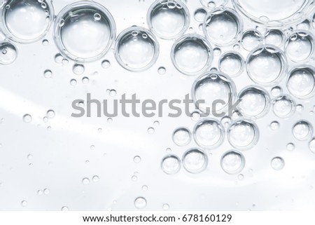 isolated bubble abstract background