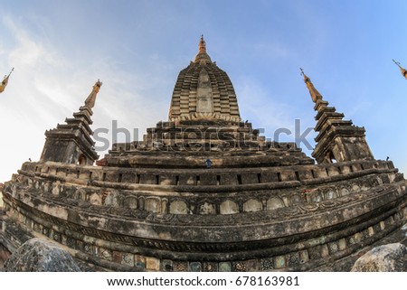 Thatbyinnyu Phaya Temple, Bagan, Myanmar.