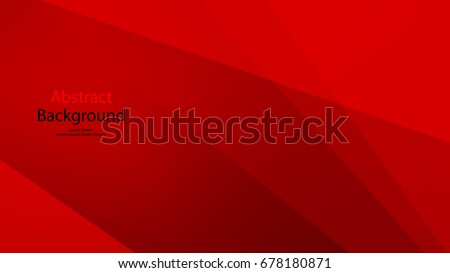 Red and black color background abstract vector art 