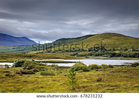 Connemara landscape, Ireland