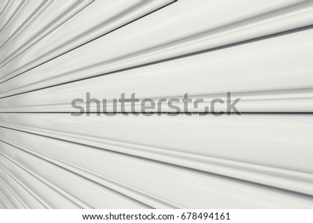 Roller door or roller shutter texture consist of roll formed steel in perspective view for background about industry, security, safety etc.
Abstract background with perspective graphic line or texture