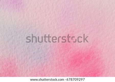 Abstract watercolor on white paper background