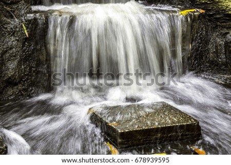 small waterfall motion