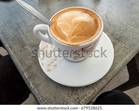 Cup of italian Cappuccino