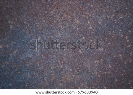 Metal corroded texture. 
Rusted Metal plate. Royalty-Free Stock Photo #679683940