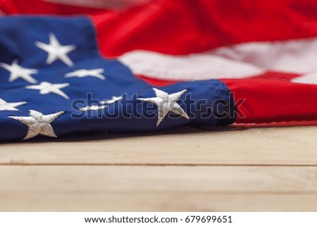 American memorial day concept.