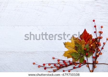 Autumn Thanksgiving Background Royalty-Free Stock Photo #679750108