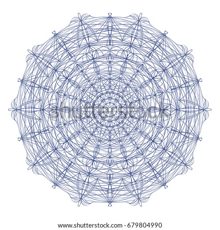 Mandala   pattern, Circular ornament, design element, Vector