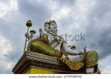 Thailand, Brahma, big, worship