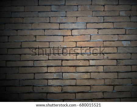 old vintage brick wall Background, texture