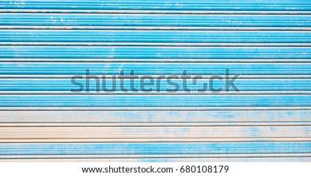 abstract texture of a dirty aluminium shutter like industrial  background