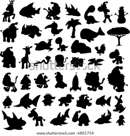 Vector Silhouette Collection