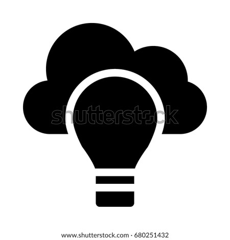 Cloud Lamp Icon
