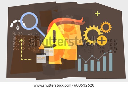 Business Planning - Cautious Approch - Illustration