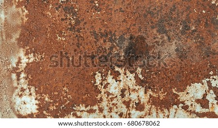 Close up old rustic metal texture background