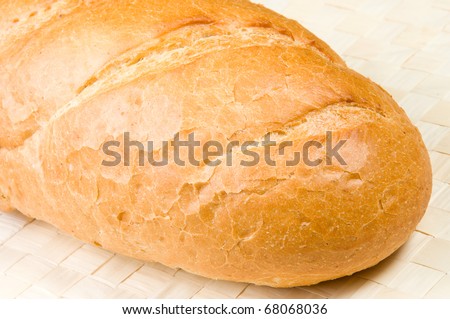 close up of bread stick