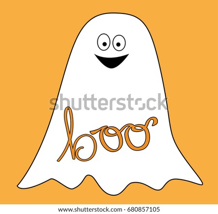Boo Halloween Ghost