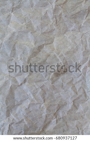 Crushed paper surface background 