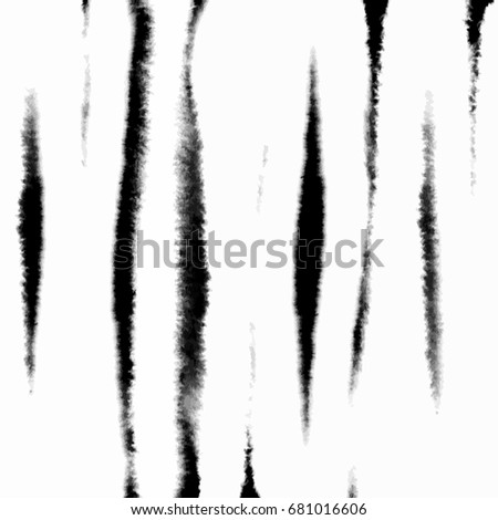 Pattern with creative texture. Vector background of paint strokes. Black and white. Vertical lines.