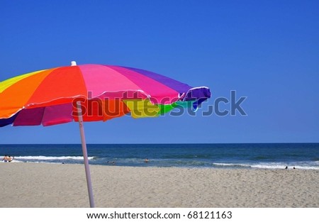 Summer day at the beach