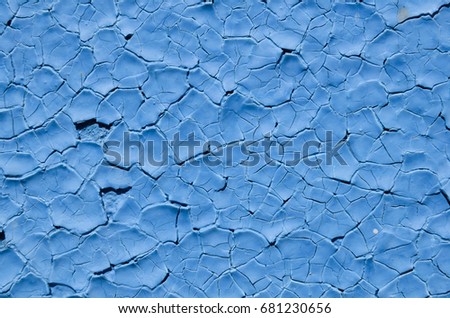 Beautiful blue background color, texture, old paint, background, abstract