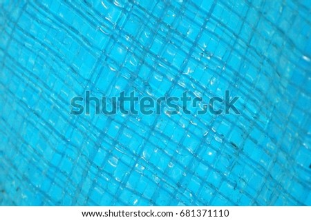 Abstract blurry Blue sack texture for background