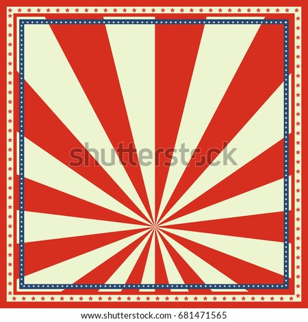 red color tone usa  patriotic background for Fourth of July