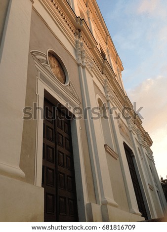 Calenzana's church - Calenzana, Corsica. July 2016