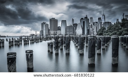 Manhattan, New York. Skyline