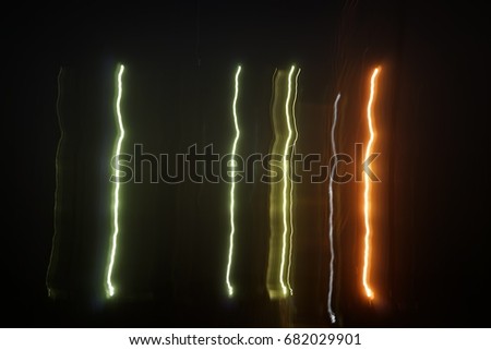 Abstract light background long exposure.
