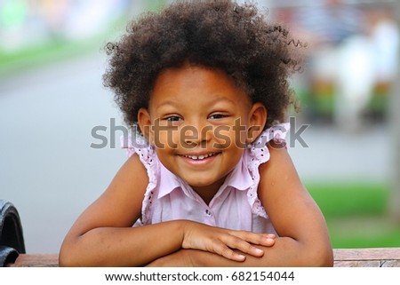 girl black cute Royalty-Free Stock Photo #682154044
