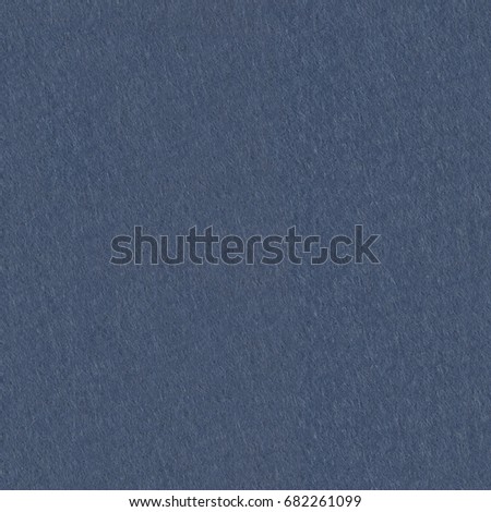 Close up of blue felt texture. Seamless square background, tile ready. High resolution photo.