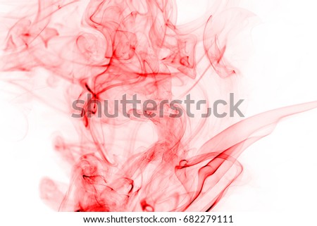 movement of smoke on white background, smoke background, abstract smoke on  white background