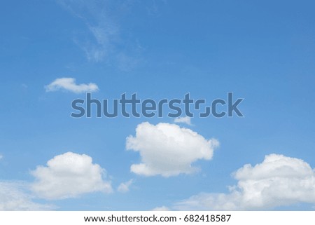 Cloud blue sky background
