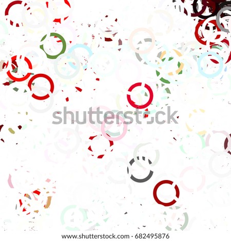 Colored abstract background. Background of colored rings