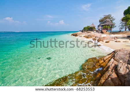 Beautiful Seascape and rocks, Thailand
