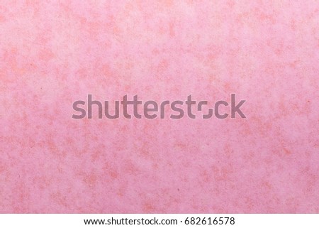 Recycle paper texture for wrapping. Close up pink paper texture background.