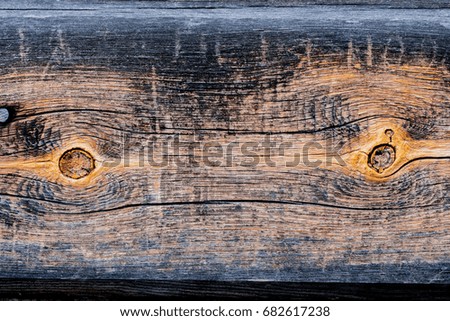 Wood texture with knots