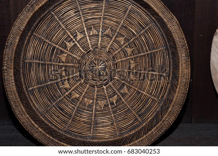 Wood pattern background weave