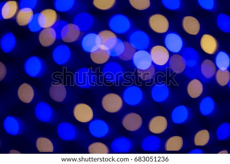 Bokeh background abstract