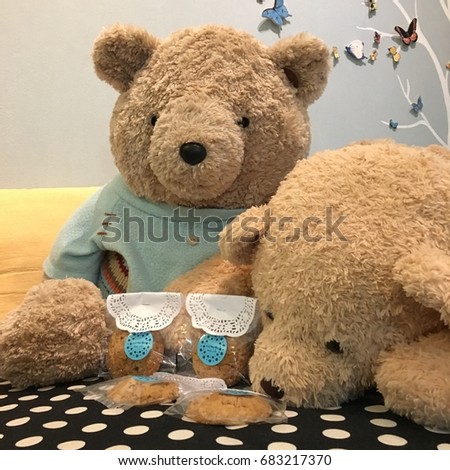 cookie with the bears Royalty-Free Stock Photo #683217370