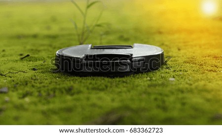Camera Cover On Green