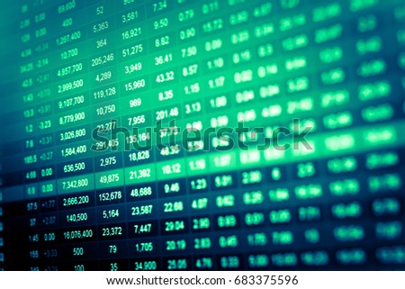 Business success and growth concept. Stock market business graph chart on digital screen. Candle stick stock market tracking for Forex Gold and Crude oil market.