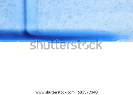Abstract blue color with space for text with white background