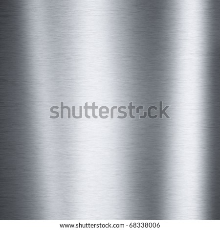 Brushed steel plate texture with reflections useful for backgrounds Royalty-Free Stock Photo #68338006