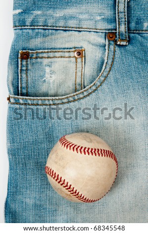 The Old Baseball on Jean