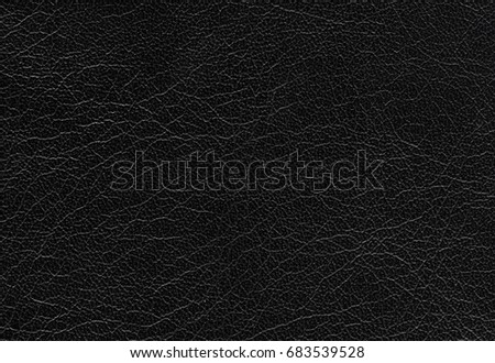 Black leather texture, high resolution Royalty-Free Stock Photo #683539528
