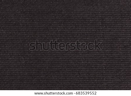 Polyamide fabric background, texture. Brilliant black color, high resolution Royalty-Free Stock Photo #683539552