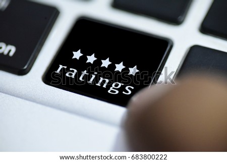 giving 5- star ratings on-line